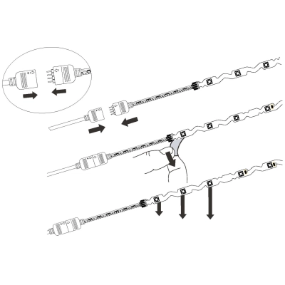FLEXIBLE STRIPE taśma świetlna /Pasek LED 98573 EGLO