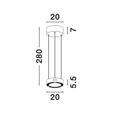 Lampa wisząca ALMAY LE44605