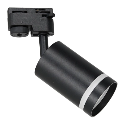 lafabryka.pl Pipe Ring Track Spot Light Black 1xGU10 ML7669 Milagro