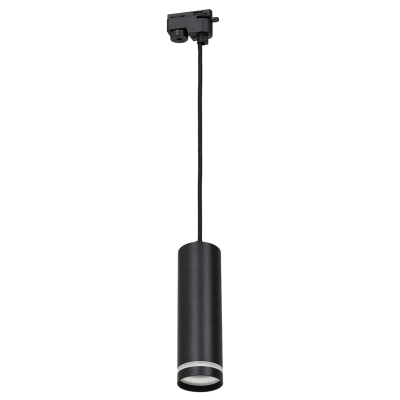 lafabryka.pl Pipe Ring Track Pendant Light Black 1xGU10 ML7673 Milagro