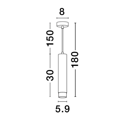 Lampa wisząca CAYES LE42619