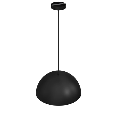 lafabryka.pl Lampa wisząca BETA BLACK/GOLD 1xE27 35cm MLP7896 Milagro