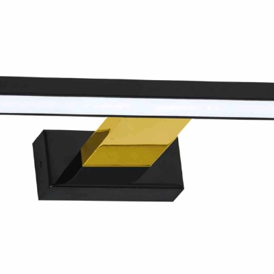 lafabryka.pl Kinkiet SHINE BLACK/GOLD 13,8W LED ML7885 Milagro