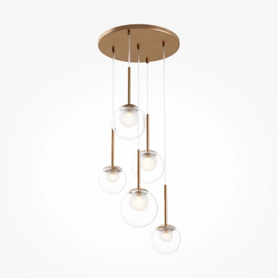 Lampa wisząca Basic form MOD521PL-05G Maytoni