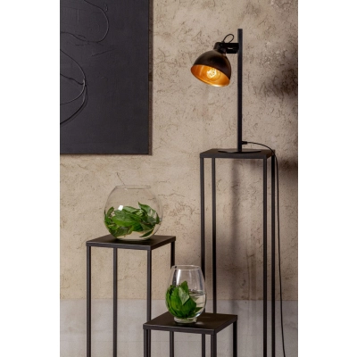 lafabryka.pl Lampa stołowa MARS CZARNY ZŁOTY 50264 SIGMA
