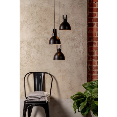 lafabryka.pl Lampa wisząca MARS 3 KOŁO BIAŁY ZŁOTY 32261 SIGMA