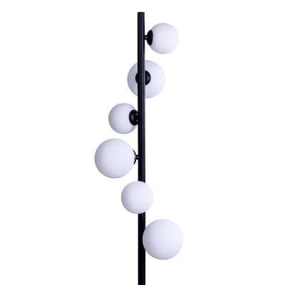 lafabryka.pl Lampa podłogowa Sybilla 6 floor (black) AZ4405 AZZARDO