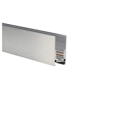 ALFA TRACK MAGNETIC52 3m + 2x END CAP ANODISED SILVER AZ6362 AZZARDO