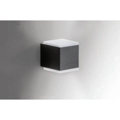 lafabryka.pl Arbax 2 (dark grey) AZ4342 LED 12W 1000lm 3000K IP54 METAL ACRYL AZZARDO