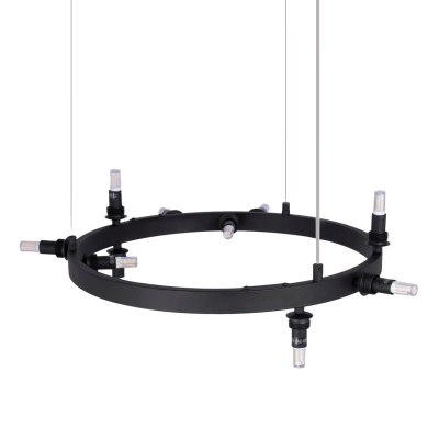 Lampa wisząca BUBBLES 10 AZ5869+AZ5873 black/smoky AZZARDO