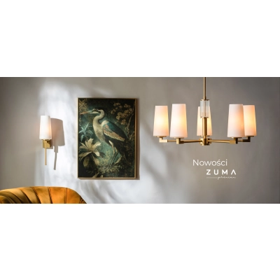 VINCENZA 1244 LAMPA WISZĄCA MOSIĄDZ ZUMA LINE PREMIUM