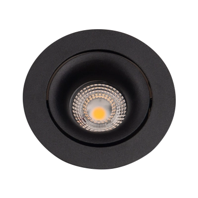 Bellatrix H0118 Oprawa Wpustowa Bellatrix Tilted Czarna - Bez Modułu Świetlnego Led H0112 MaxLight