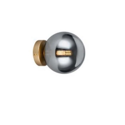 Kinkiet BUBBLES AZ5883+AZ5956 gold/smoky AZZARDO