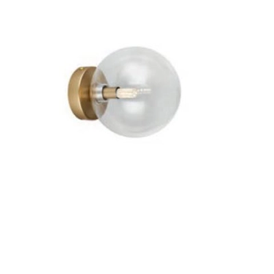 Kinkiet BUBBLES AZ5883+AZ5955 gold/clear AZZARDO
