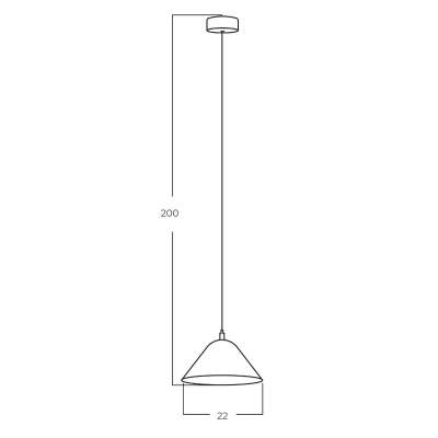 Lampa wisząca CAPRI C AZ5651 AZZARDO
