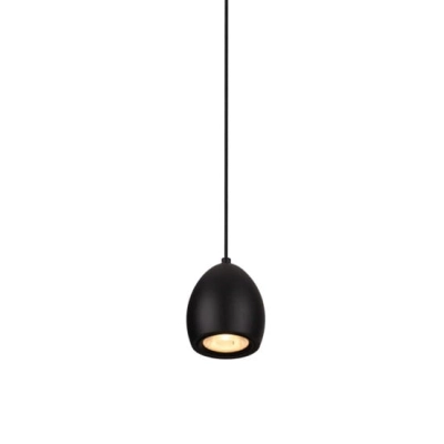lafabryka.pl COMET ROUND P0433 LAMPA WISZĄCA CZARNA MaxLight