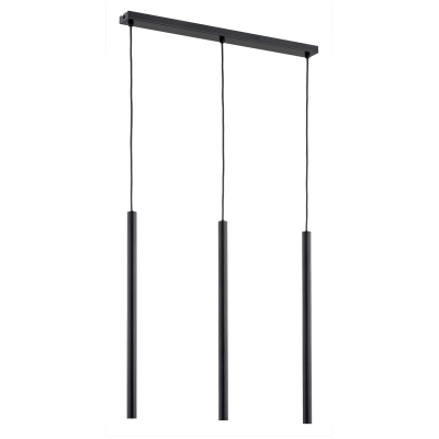 Lampa wisząca Collet 3xG9 czarna 62300 ALFA