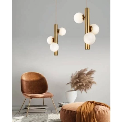 lafabryka.pl Lampa wisząca Cortega (gold) AZ4425 AZZARDO