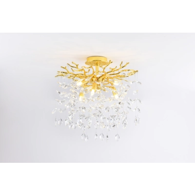 CINDY MX4115-6B-EGN-II  LAMPA Sufitowa ZŁOTA/GOLD ZUMA LINE