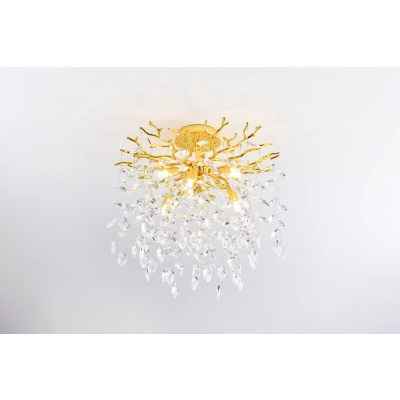 CINDY MX4115-6B-EGN-II  LAMPA Sufitowa ZŁOTA/GOLD ZUMA LINE