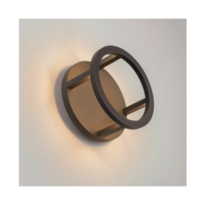 E443 OUTDOOR WALL LED LIGHT 9.2W 3000K GRAPHITE IP65 Zambelis Lights