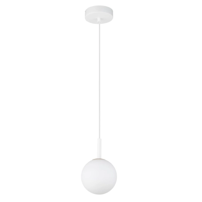 lafabryka.pl Lampa wisząca kula biała Sigma Lighting GAMA 1 33405