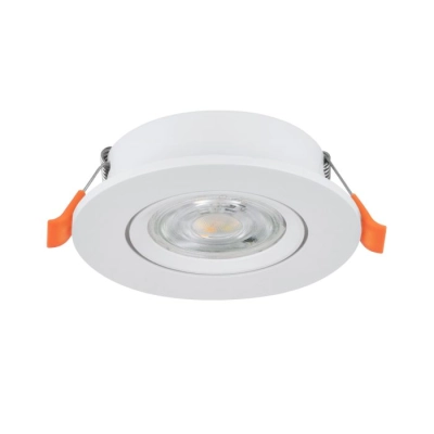 BARRANCO Oprawa do zabudowy LED-CCT Ø90 Biały 902261 EGLO