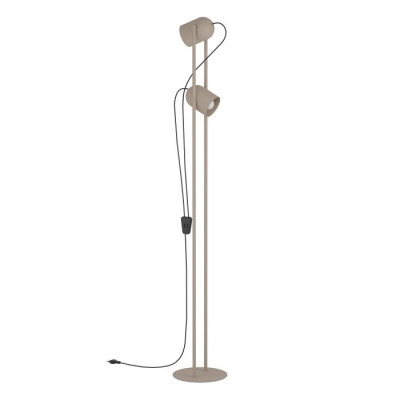 TILSTON Lampa podłogowa 2xE14 Piaskowa 44166 EGLO