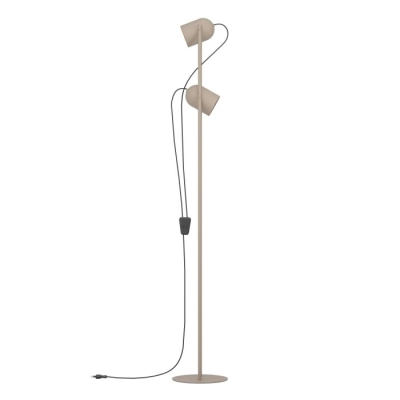 TILSTON Lampa podłogowa 2xE14 Piaskowa 44166 EGLO