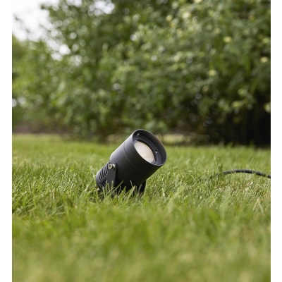 lafabryka.pl Reflektor czarny spot 15W GARDEN 24 107291 Markslojd