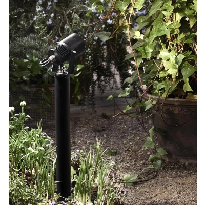 lafabryka.pl Lampa stojąca reflektor czarny GARDEN 24 106932 Markslojd