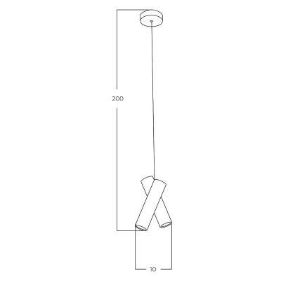 Lampa wisząca JADE AZ6212 AZZARDO