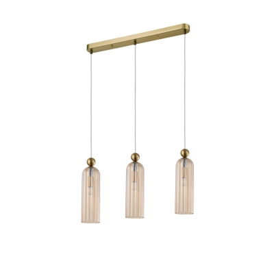 lafabryka.pl Piega 3 wisząca amber LP-939/3L amber LIGHT PRESTIGE