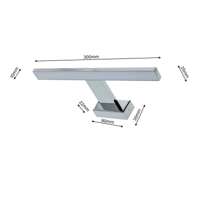 Kinkiet SHINE 7W LED ML029 30m MILAGRO