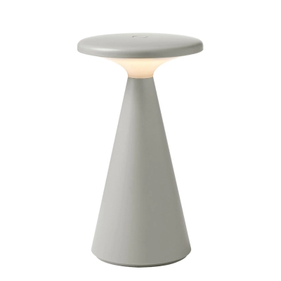 Lampa stołowa Funghi szara IP44 T0064 MaxLight