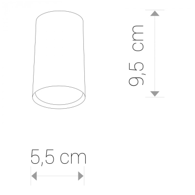 lafabryka.pl Plafon EYE 5255 white GU10 +++ Żarówka  LED GRATIS +++  dorwij go ......