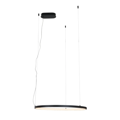Lampa Wisząca Visual Hor 22W Black 60cm IP44 P0656 MaxLight