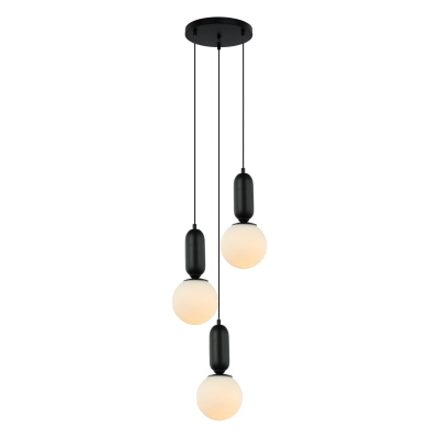 lafabryka.pl Lampa wisząca Aldeva PND-02340-3S-BK ITALUX
