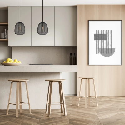 Lampa wisząca Amiria PND-28612-BK-SG Italux