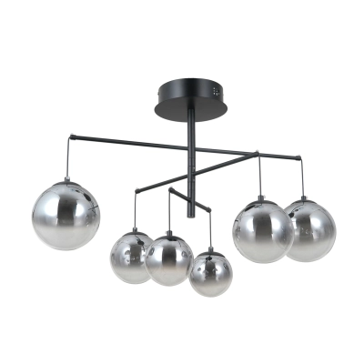 Lampa wisząca Velada PND-34381-6-BK Italux