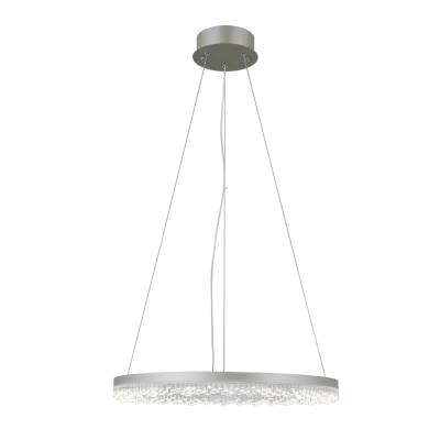 Lampa wisząca Barlo PND-34526-M-SILV Italux