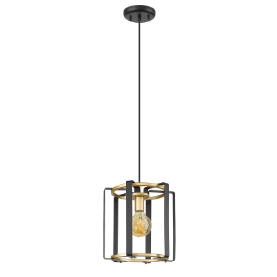 lafabryka.pl Lampa wisząca Primero PND-44003-1-BK-GD ITALUX