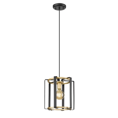 lafabryka.pl Lampa wisząca Primero PND-44003-1-BK-GD ITALUX