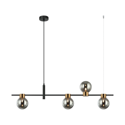 lafabryka.pl Bletter Lampa wisząca PND-5225-4-BK-SG ITALUX