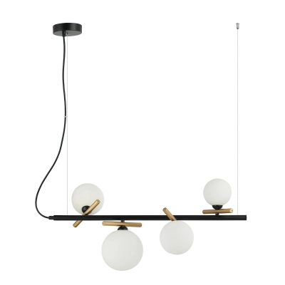 lafabryka.pl Lampa wisząca Reverso PND-5622-4-BK-W ITALUX