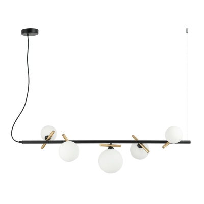 lafabryka.pl Lampa wisząca Reverso PND-5622-5-BK-W ITALUX