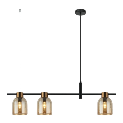lafabryka.pl Lampa wisząca Servio PND-66892-3-BK-AMB ITALUX