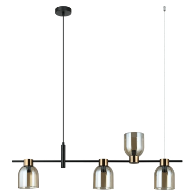 lafabryka.pl  Lampa wisząca Servio PND-66892-4-BK-AMB ITALUX