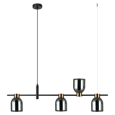 lafabryka.pl Lampa wisząca Servio PND-66892-4-BK-SG ITALUX