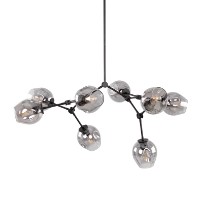 Lampa wisząca Ferral PND-75075-8-BK-SG ITALUX